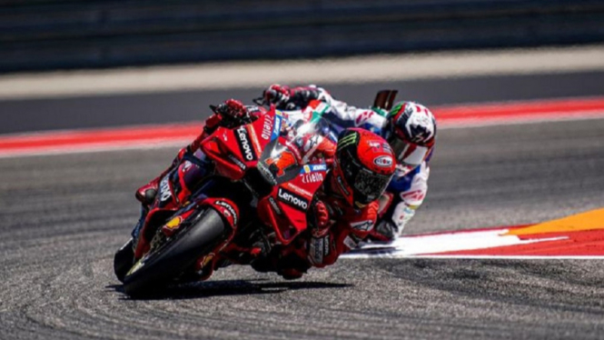 Francesco Bagnaia Raih Juara MotoGP Spanyol 2023 Penuh Drama