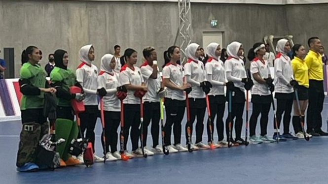 Timnas Hoki Indoor Putri Indonesia