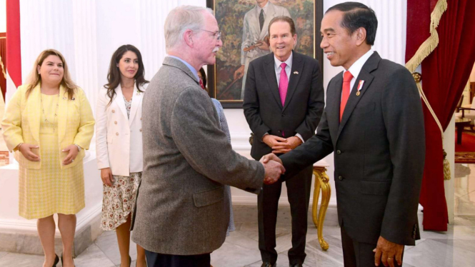 Presiden Jokowi Bahas Kemitraan Setara dengan Anggota Kongres AS