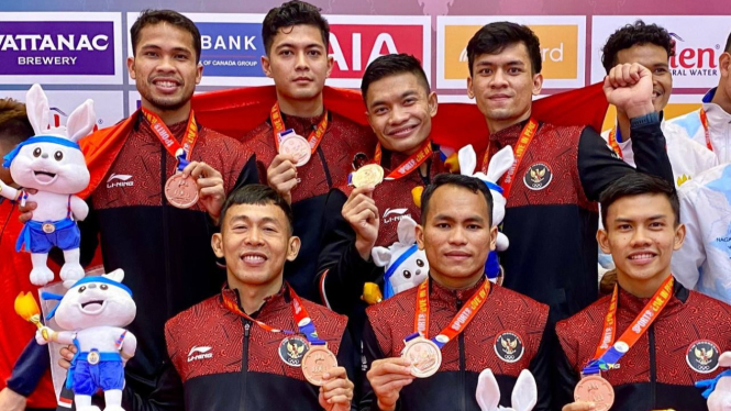 Kontingen Karate Putra di SEA Games 2023