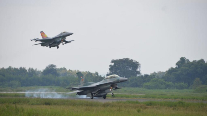 TNI AU Siagakan Satu Flight F-16, Amankan KTT ASEAN Labuhan Bajo