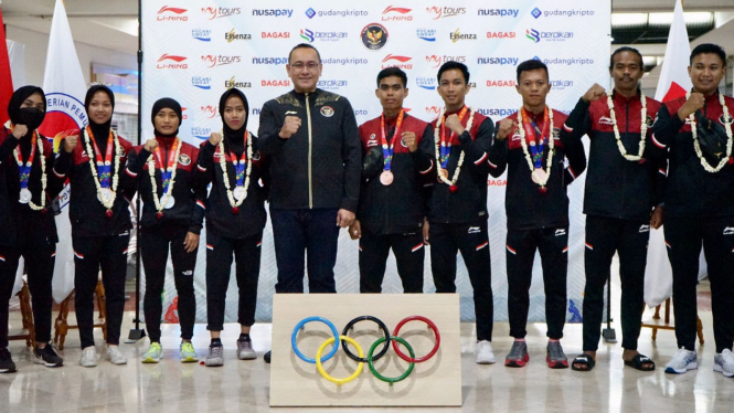 NOC Indonesia Sambut Bangga Kepulangan Obstacle Race