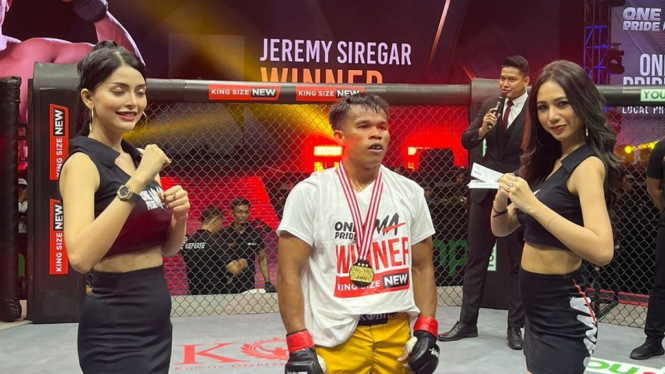 Jeremy Siregar Buat KO Darmawansyah Razak di ronde pertama