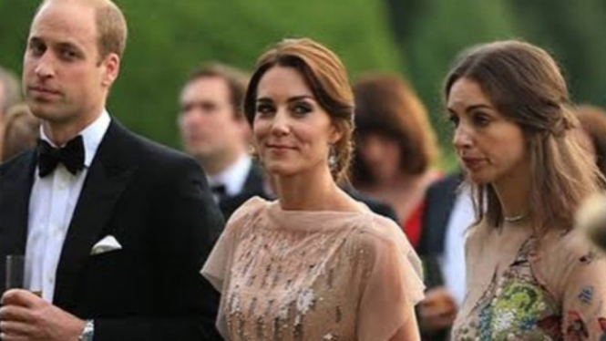 Pangeran William, Kate Middleton, dan Rose Hanbury