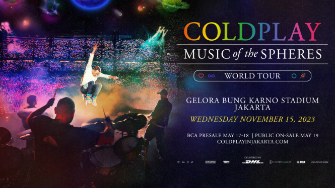 Konser Coldplay di Jakarta