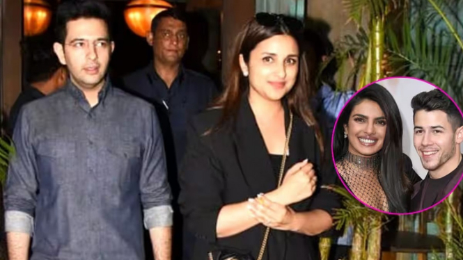 Priyanka Chopra hadiri pertunangan Parineeti tanpa Nick Jonas
