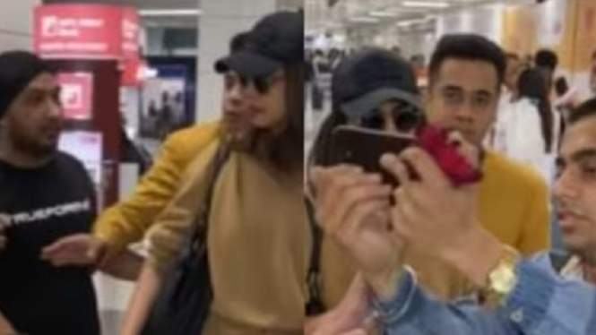 Priyanka Chopra Kesal saat Penggemar Memaksa Selfie di Bandara Delhi