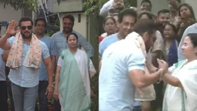 Salman Khan Tiba di Rumah Mamata Banerjee