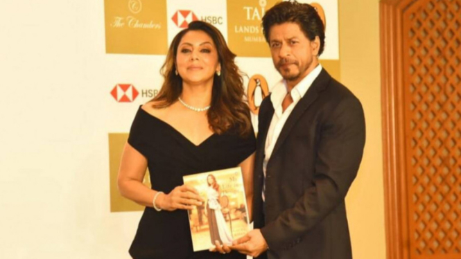 Shah Rukh Khan Beberkan Tugas Suami saat Luncurkan Buku Gauri Khan