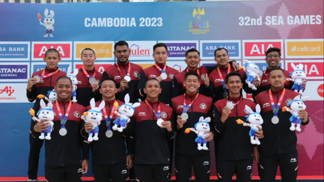 Tim Polo Air Putra Indonesia raih medali perak di SEA Games 2023