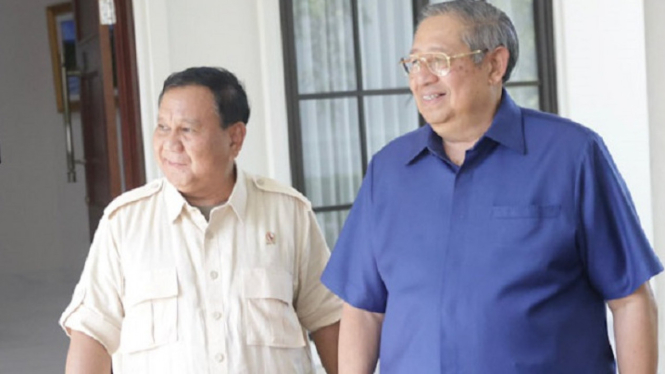 Prabowo Temui SBY di Pacitan, Bicarakan Masa Depan Bangsa