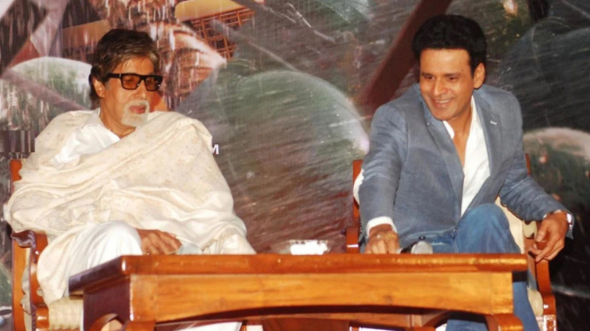 Manoj Bajpayee Mengaku Mabuk saat Bertemu Amitabh Bachchan