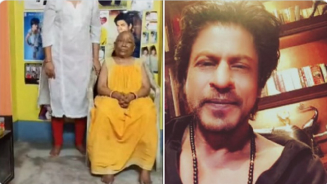 Video Menyentuh saat Penggemar Shah Rukh Khan yang Menderita Kanker