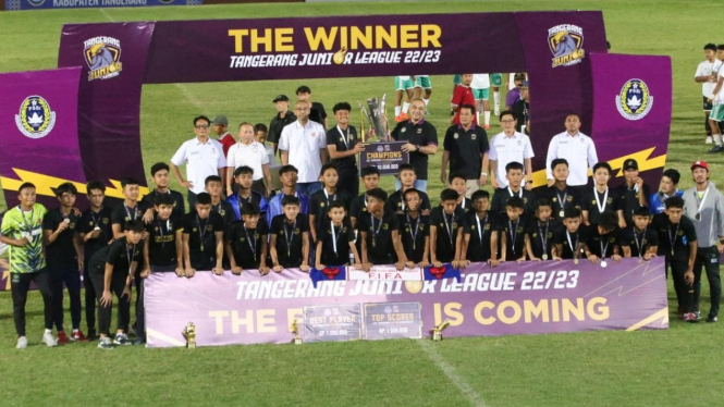 Farmel Isvil Football Academy juara Tangerang Junior League U-13 2023