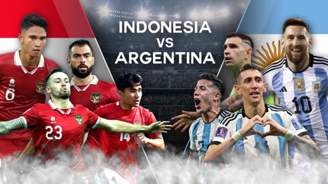 Tiket Laga Indonesia VS Argentina Diluncurkan, Mulai Rp 600.000