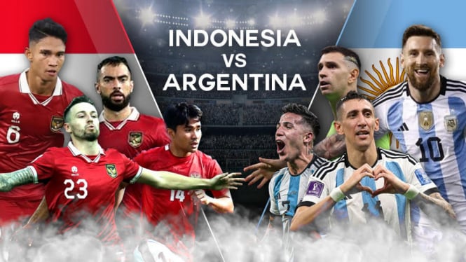 Timnas Indonesia vs Argentina