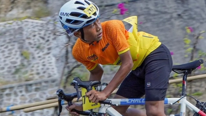 Abid Pradipta, Jadi Peserta Termuda L'Etape Tour de France