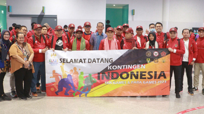 Kontingen Indonesia di ASEAN Para Games 2023 Tiba di Kamboja