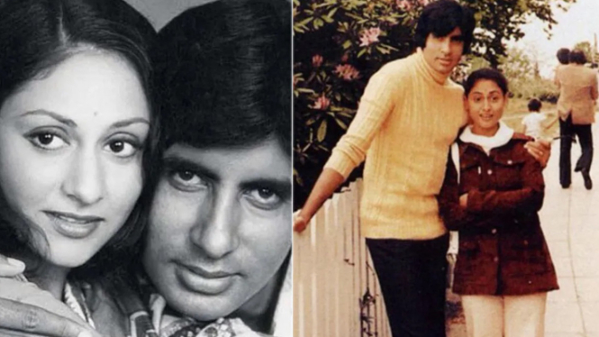 10 Foto Jadul Romantis Amitabh Bachchan dan Jaya Bachchan