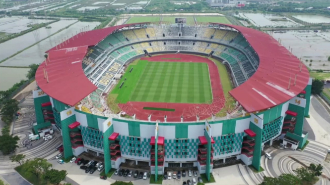 Jelang FIFA Match Day Timnas Indonesia Vs Palestina di SGBT Surabaya