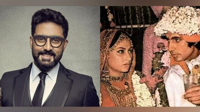 Ucapan Abhishek Bachchan untuk ulang tahun pernikahan orang tuanya