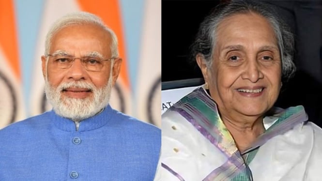 PM India Narendra Modi - Sulochana Latkar