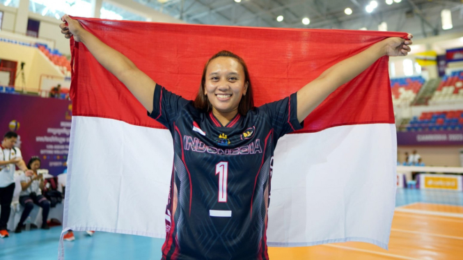 Kapten Timnas Sitting Volleyball Putri, Annisa Tindi Lestari
