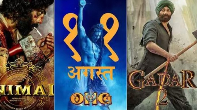 Film Gadar 2, OMG 2 dan Animal Akan Bertarung di Box Office