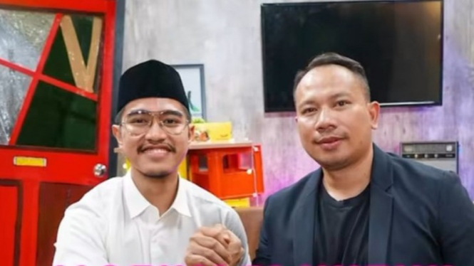 Kaesang Pangarep dan Vicky Prasetyo