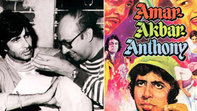 Amitabh Bachchan di film Amar Akbar Anthony
