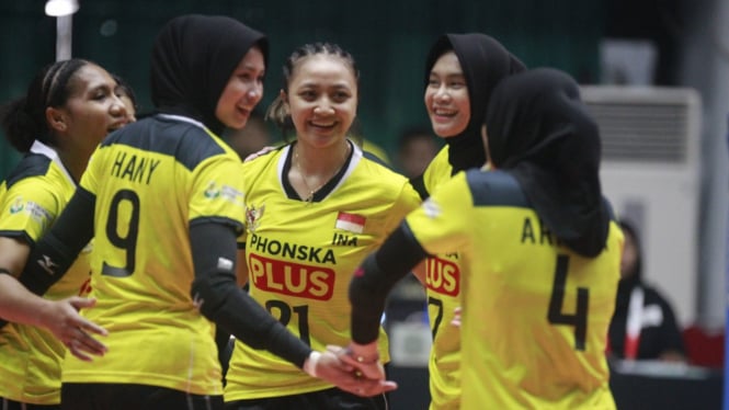 Tim Putri Indonesia Menang Mudah Atas Makau