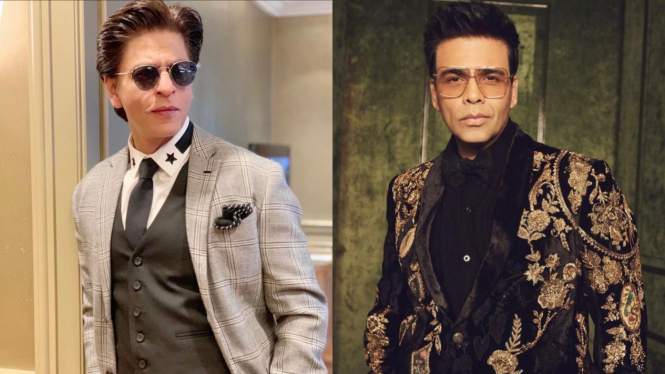 Shah Rukh Khan dan Karan Johar