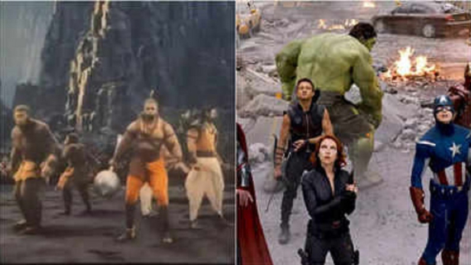 Pertarungan Adipurush Disebut Copypaste dari Film The Avengers