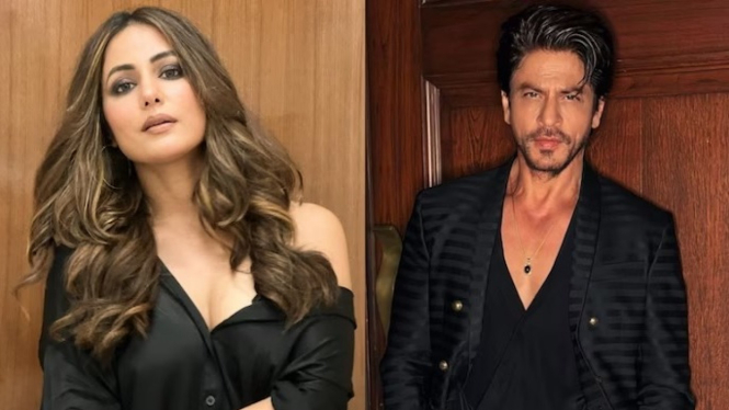 Hina Khan dan Shah Rukh Khan