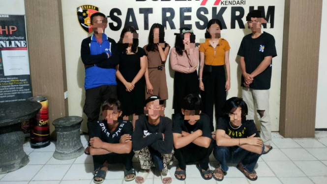 Sejumlah Mucikari dan Wanita PSK DItangkap Polisi Terkait TPPO