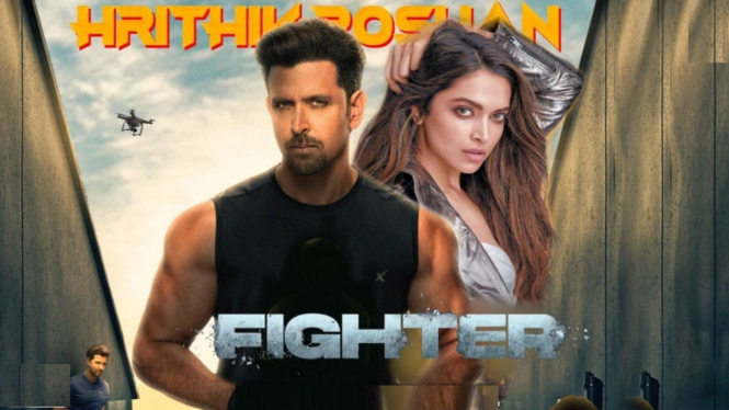 Deepika Padukone dan Hrithik Roshan Main Bareng Film Fighter