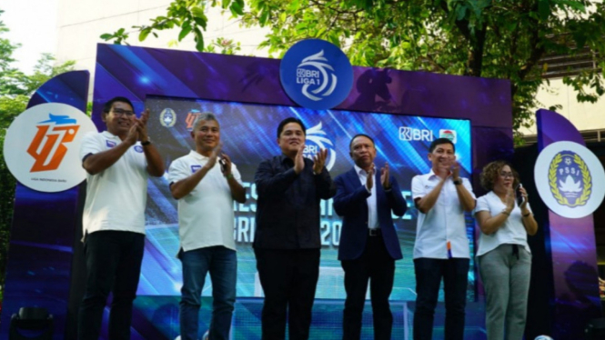 Ketum PSSI Erick Thohir Apresiasi BRI Jadi Sponsor Liga 1 2023/2024