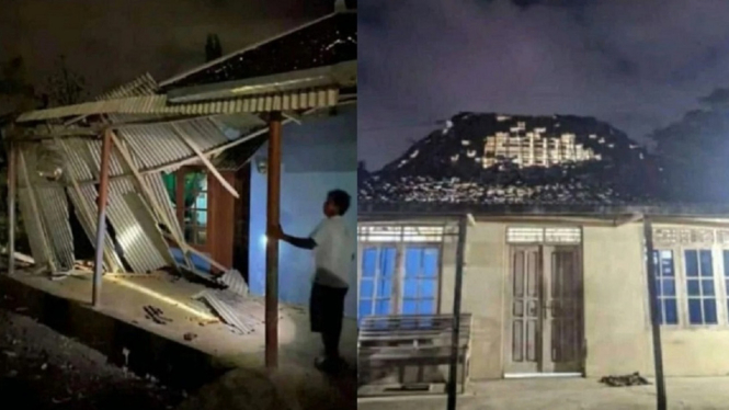 BMKG Minta Warga Hindari Bangunan Rusak Pasca Gempa M 6,4