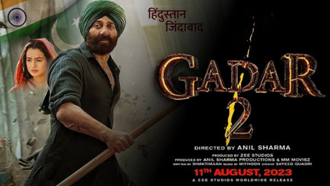 Film Gadar 2 Sunny Deol dan Ameesha Patel Dapat Izin dari Kemenhan