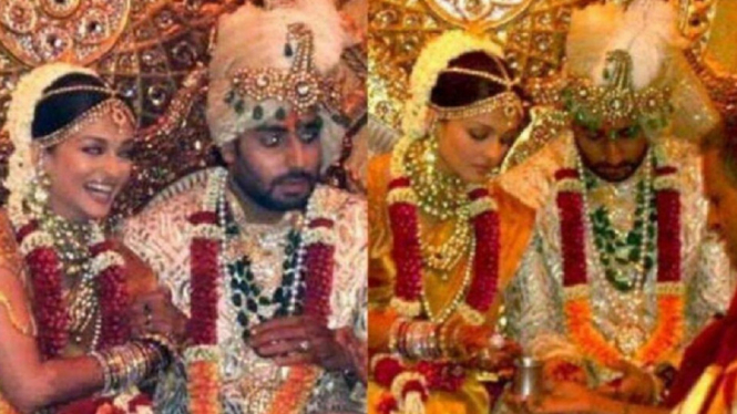 15 Fakta Menarik Pernikahan Aishwarya Rai dan Abhishek Bachchan
