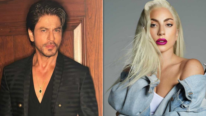 Shah Rukh Khan dan Lady Gaga