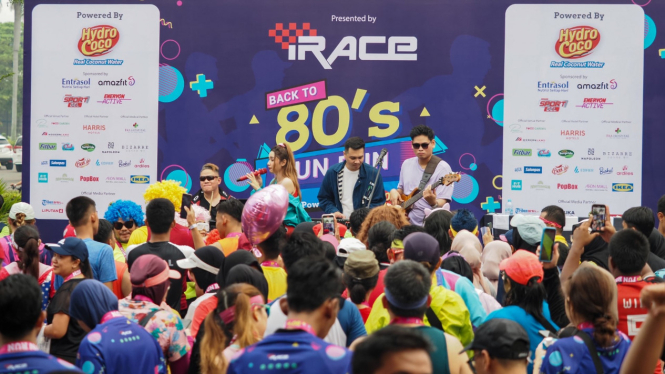 IRACE Indonesia Sukses Gelar Fun Run Bertema Back to 80s