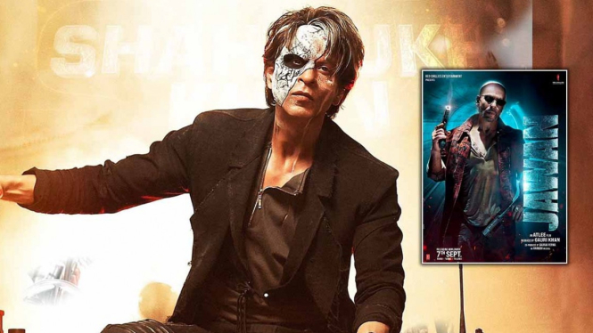 Shah Rukh Khan merilis poster terbaru Jawan