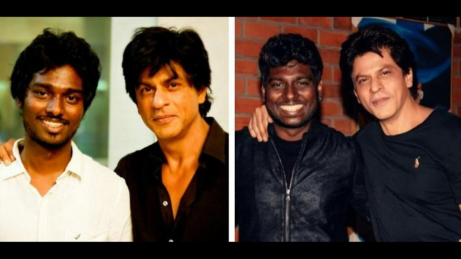 Foto jadul Atlee dan Shah Rukh Khan viral di media sosial
