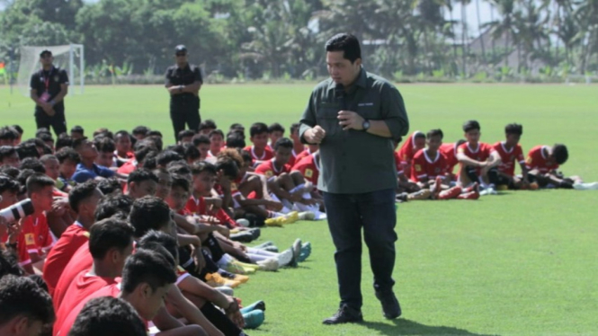 Erick Thohir Tegaskan tidak ada pemaintitipan di Timnas Indonesia U-17
