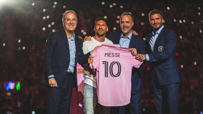 Lionel Messi resmi diperkenalkan Inter Miami