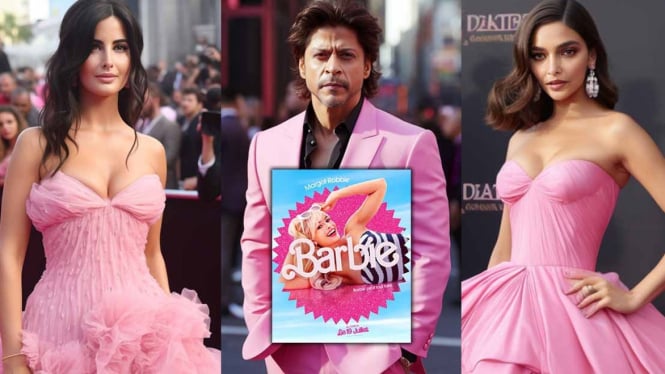 Artis Bollywood versi AI tampil bak Barbie