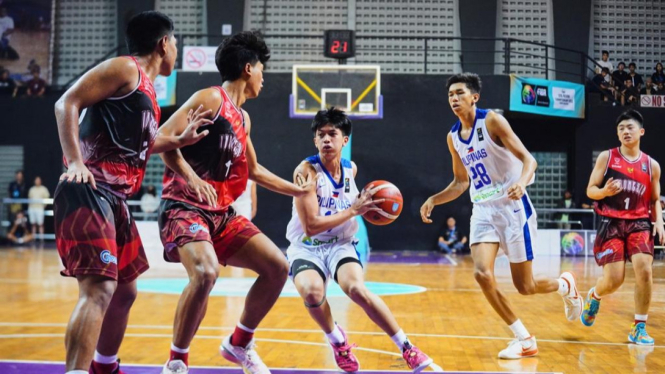 Indonesia  berada di posisi tiga FIBA U16 Asian Championships 2023