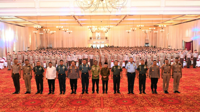 Kasau Hadiri Pembekalan Wapres RI kepada Capaja TNI-Polri