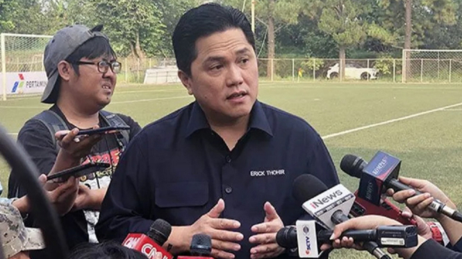 Erick Thohir Pastikan Bakal Tindak Tegas Oknum 'Nakal' di PSSI